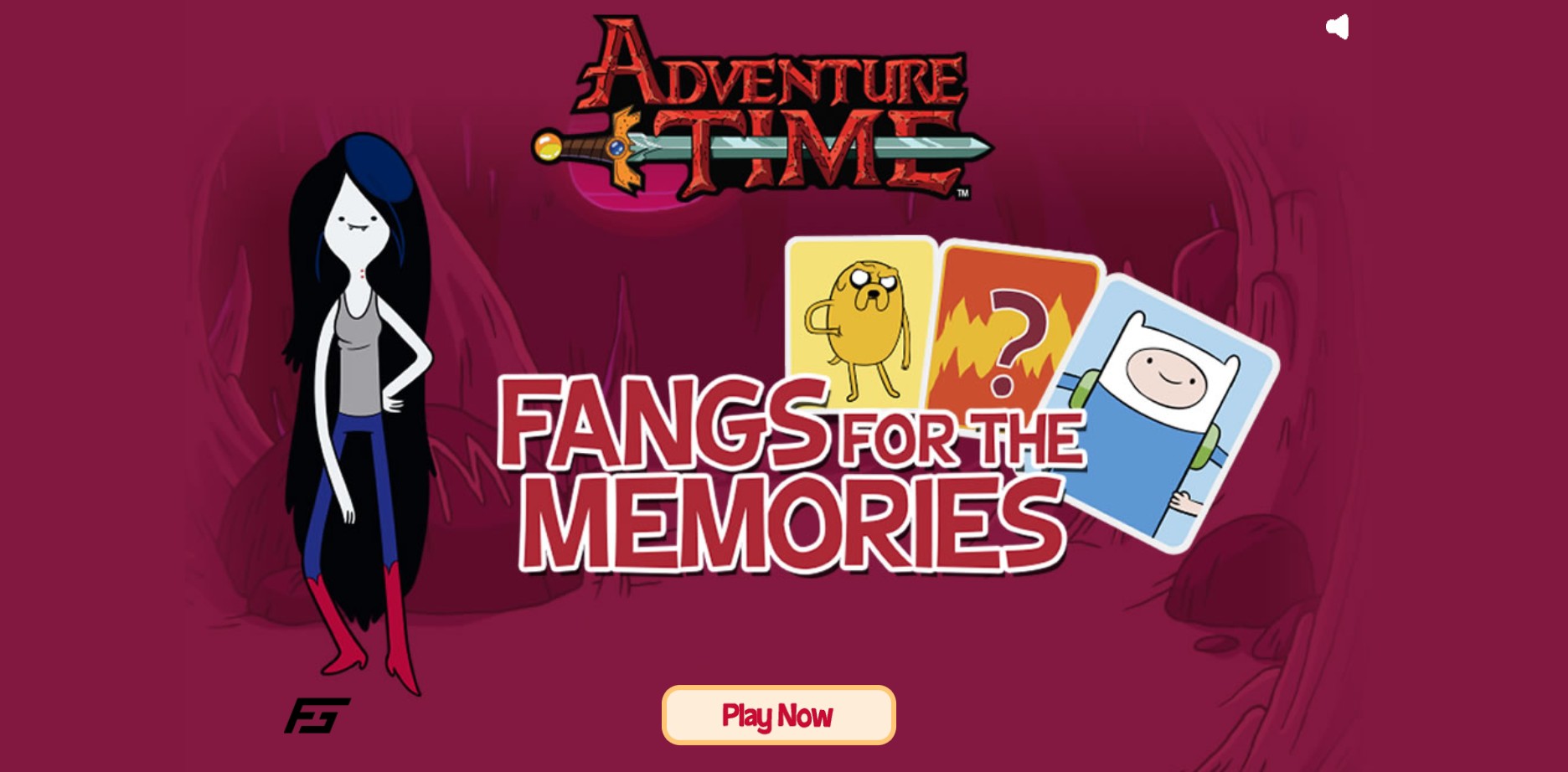 Adventure Time Fangs for the Memories - Online Memory Card: Turbo Thrill Ride