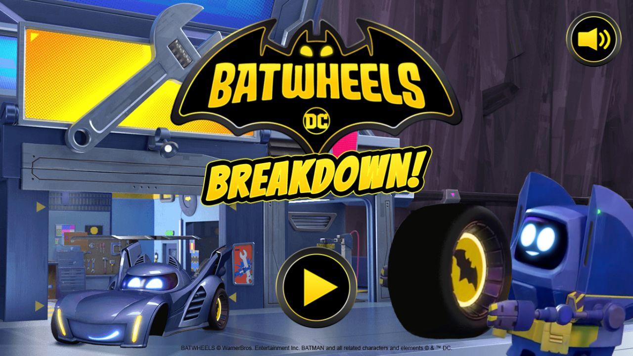 Batwheels Breakdown - Play Free Online DC Superheroes Repair: The Mega Fun Kingdom