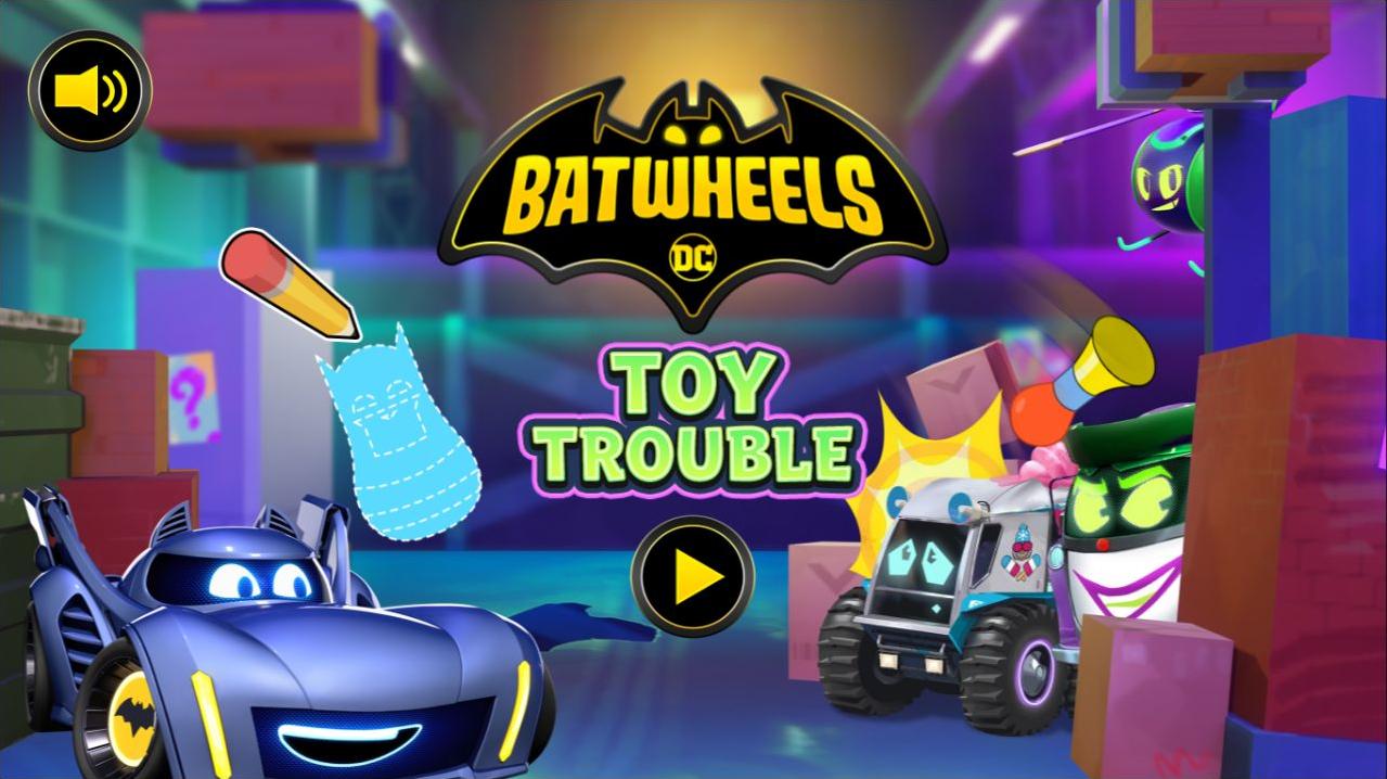 Batwheels Toy Trouble - Play DC Superhero Car Games: Dynamic Play Experience