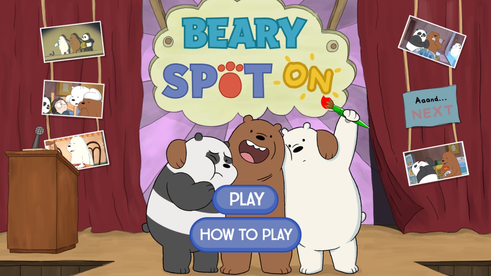 Beary Spot On - We Bare Bears Spot the Difference: Elite Victory Quest