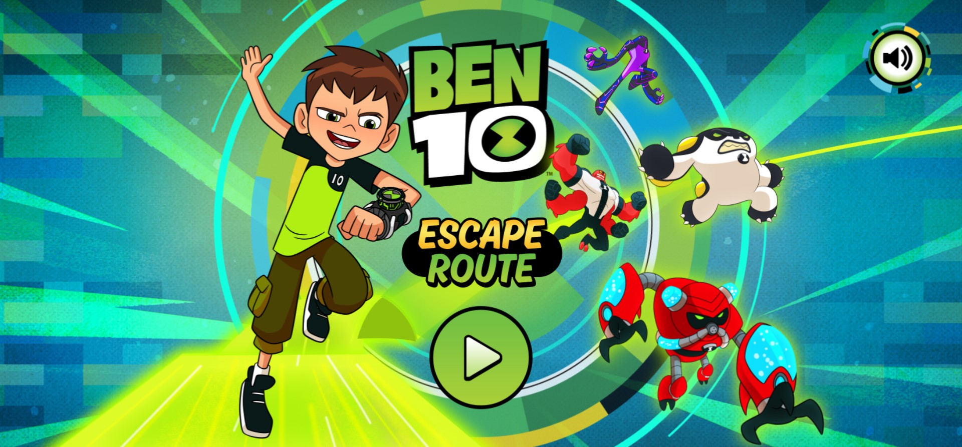 Ben 10 Escape Route - Online Adventure: Epic Journey Beyond