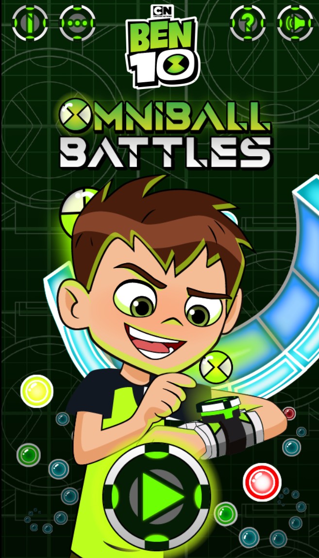 Ben 10 Omniball Battles - Cartoon Network Arcade Action: Retro Pixel Adventure