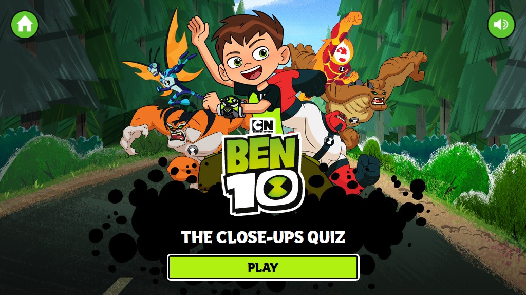 Ben 10 The Close-Ups Quiz: The Mega Fun Kingdom