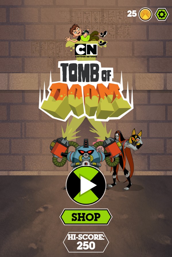 Ben 10 Tomb of Doom - Play Cartoon Network Action: Professional Gaming Elite