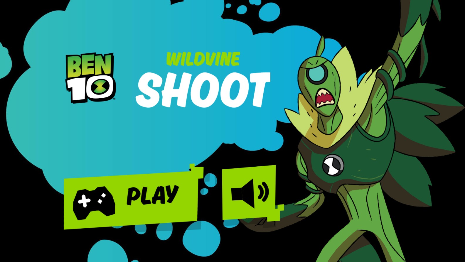 Ben 10 Wildvine Shoot - Action: Galactic Hero Odyssey