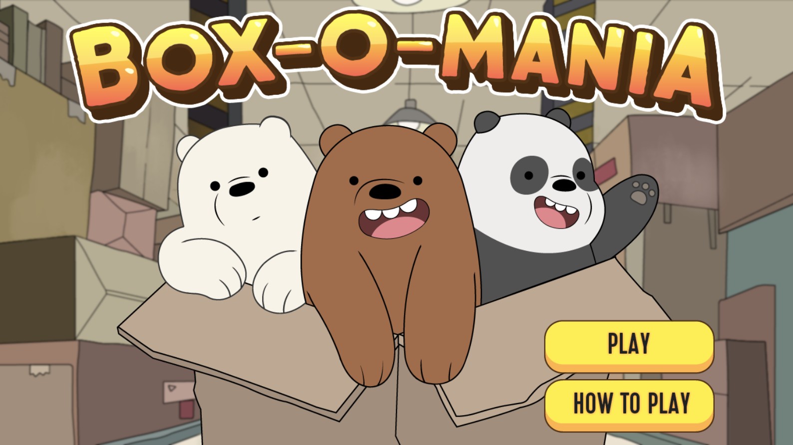 Box-O-Mania - We Bare Bears: The Ancient Power Quest
