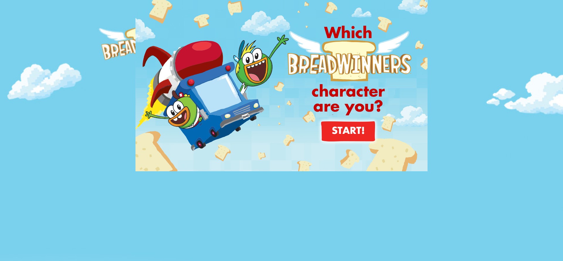 Which Breadwinners Character Are You? - Nickelodeon Personality Quiz: Dynamic Play Experience