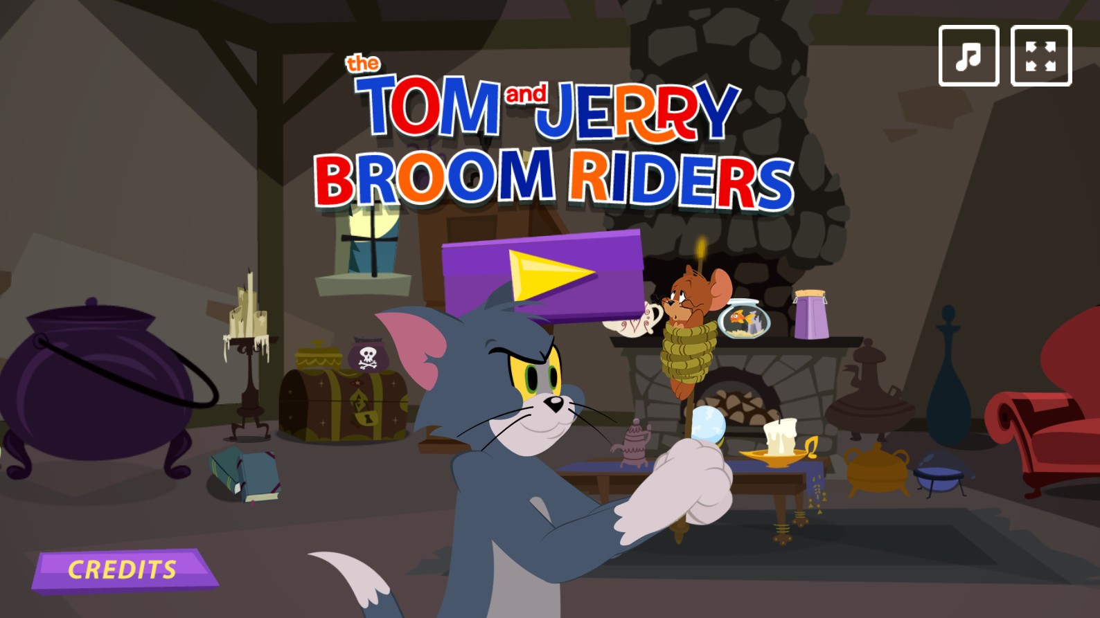 Tom and Jerry Broom Riders - Online Adventure: Elite Victory Quest