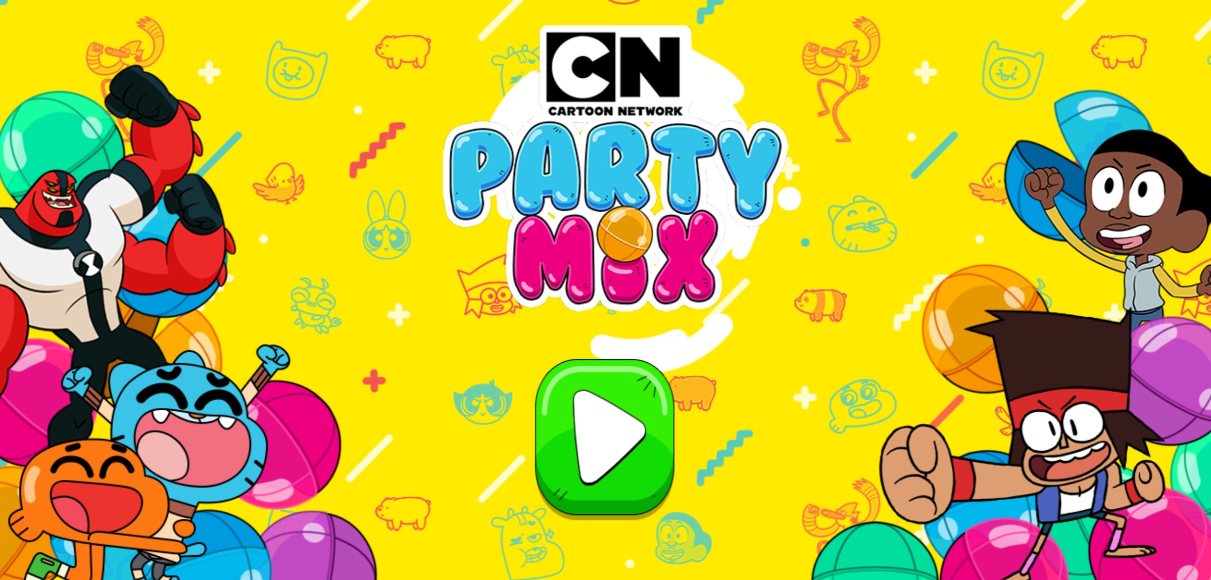 Cartoon Network Party Mix - Play Free Online: Infinite Action Saga