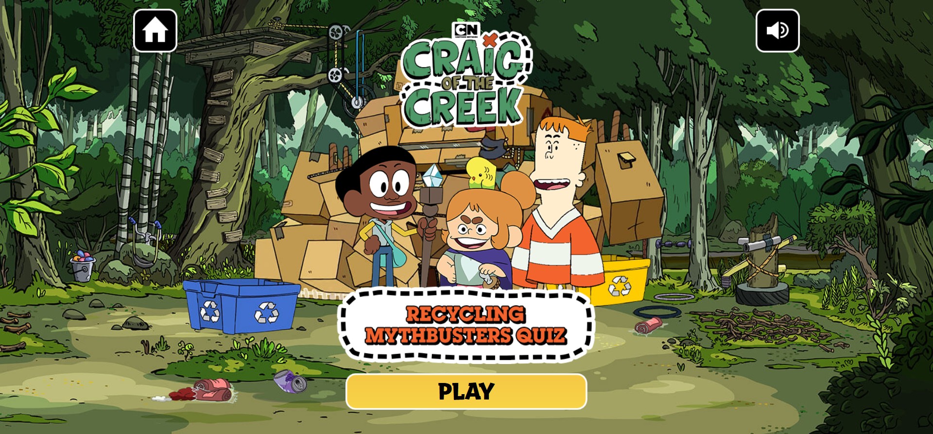 Craig of the Creek Recycling Mythbusters Quiz: Turbo Thrill Ride