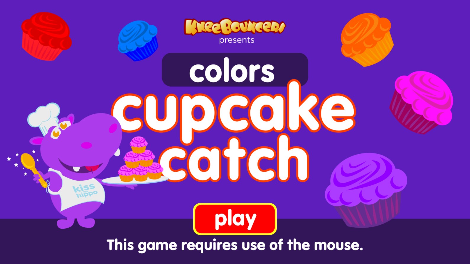 Cupcake Catch Colors - Fun Educational Browser Game for Kids: Super Pro Elite Challenge