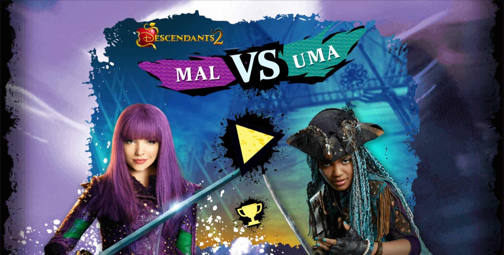 Descendants 2 Mal vs Uma: The Golden Era Edition