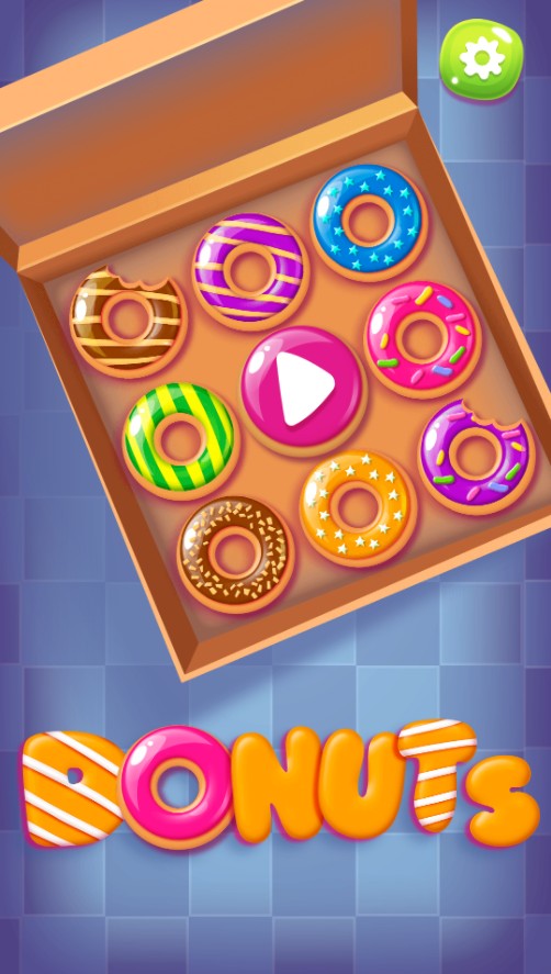 Donuts Game - Delicious Puzzle Arcade Challenge: Infinite Action Saga