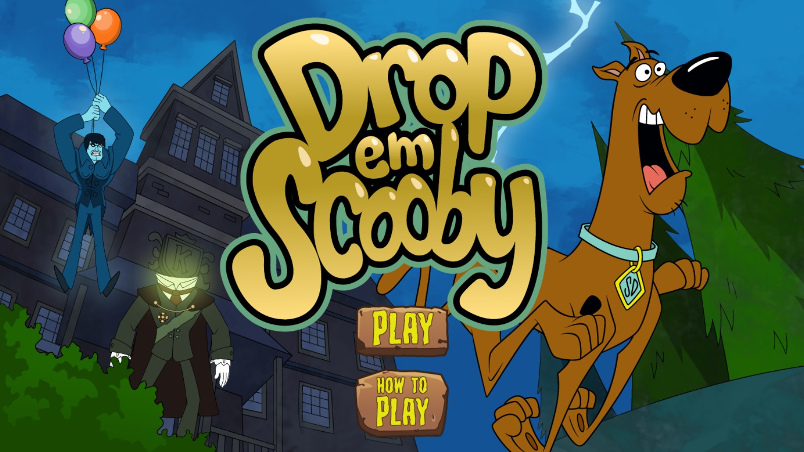 Drop Em Scooby - Play Online Mystery Mansion: Infinite Action Saga