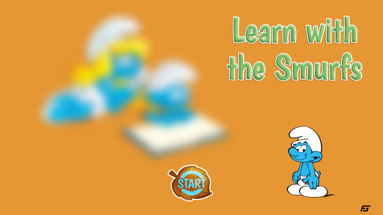 Learn with the Smurfs Online Educational: Infinite Action Saga