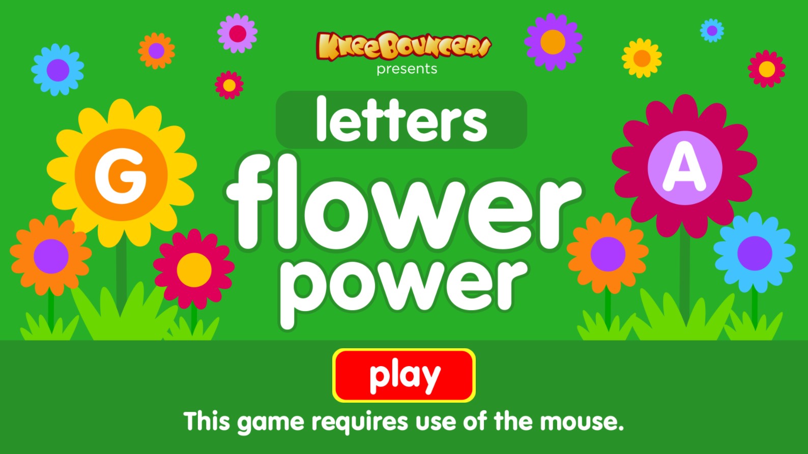 Flower Power Letters KneeBouncers Educational: The Ultimate Fun Zone
