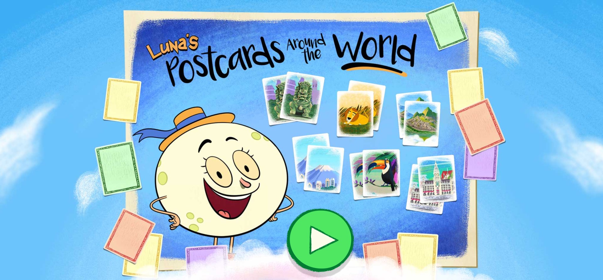 Let's Go Luna! Postcards Around the World: The Ultimate Fun Zone