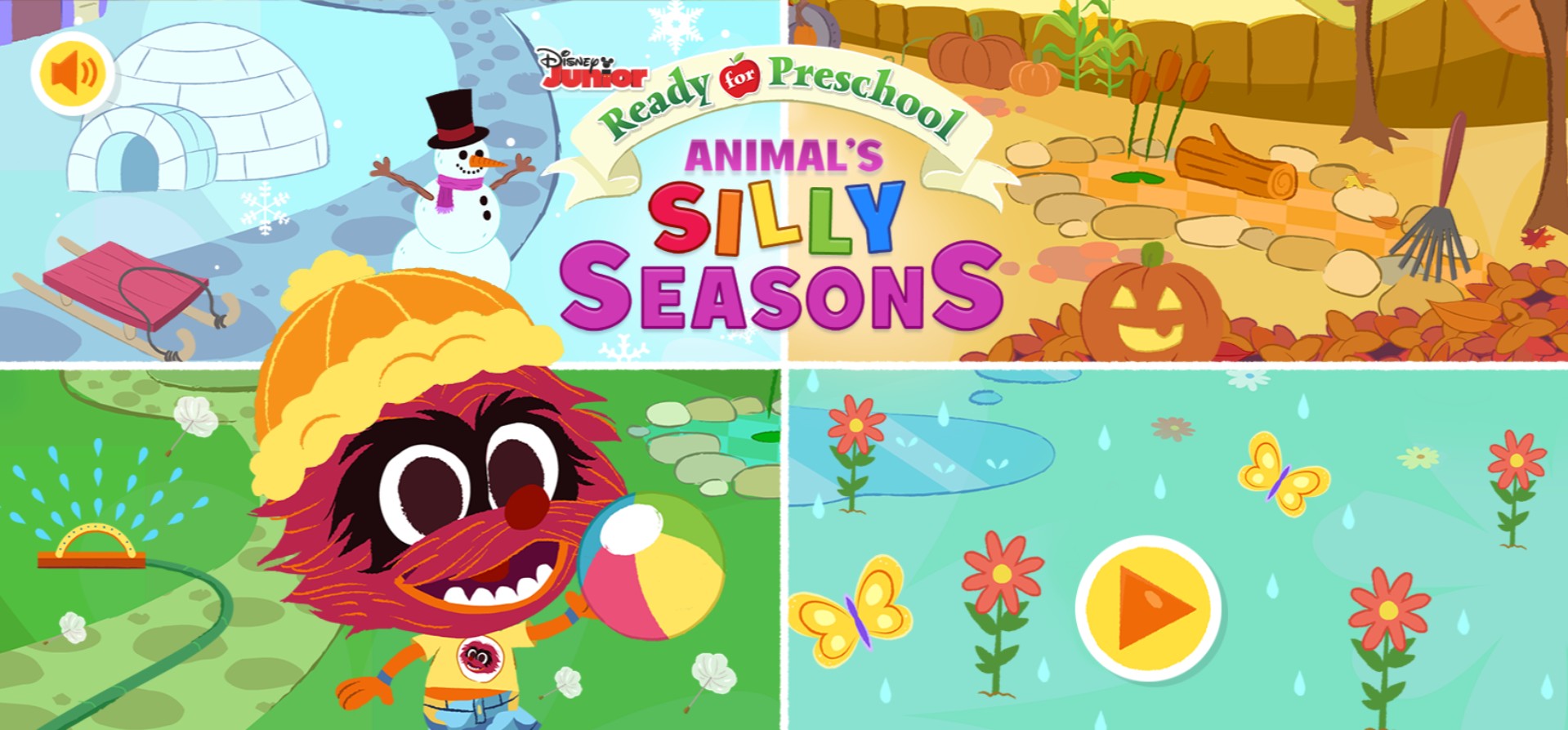 Disney Junior Muppet Babies Animal's Silly Seasons: Turbo Thrill Ride