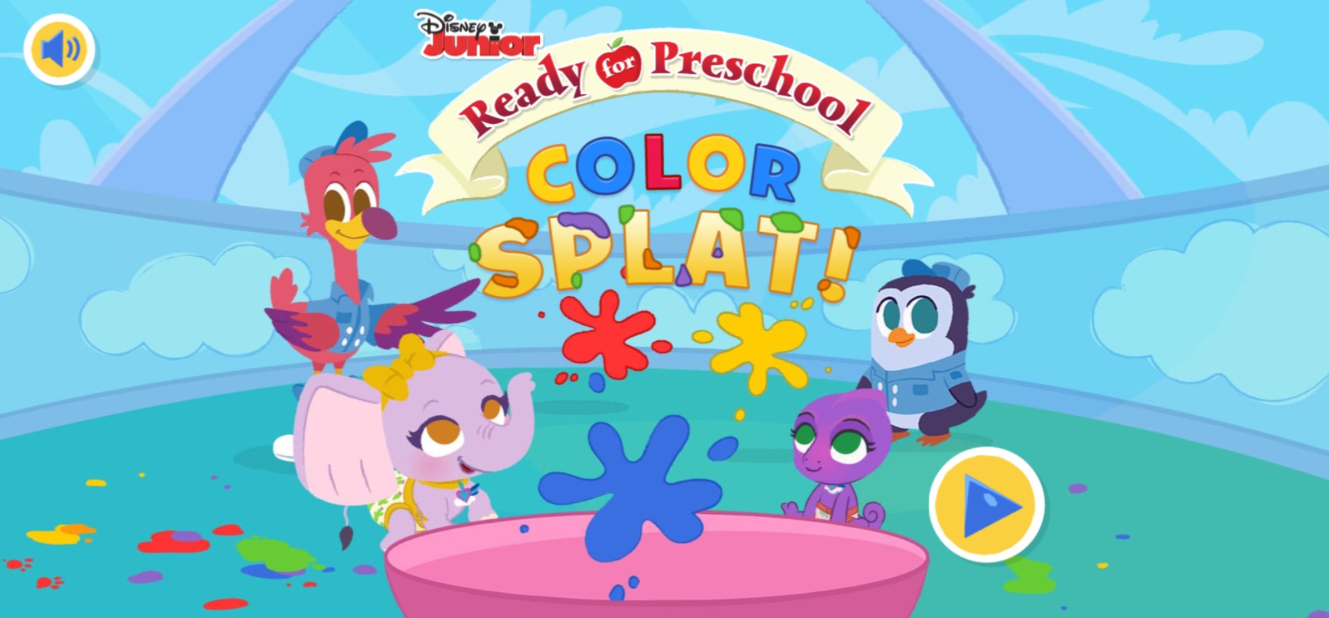 Disney Junior Ready for Preschool Color Splat: Master Online Arena