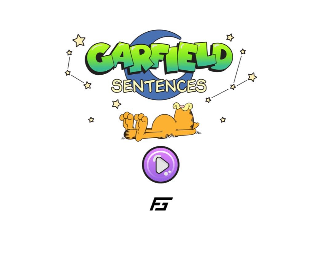 Garfield Sentences: Turbo Thrill Ride