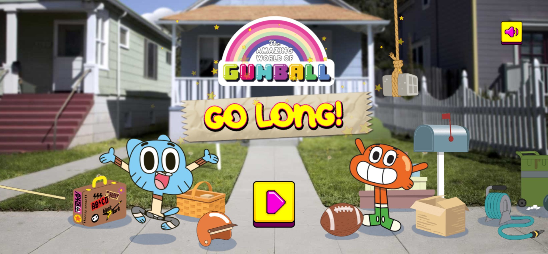 Gumball Go Long - Play The Amazing World of Gumball Football: Dynamic Play Experience