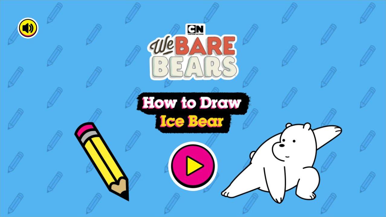 How to Draw Ice Bear - We Bare Bears Drawing: Infinite Action Saga