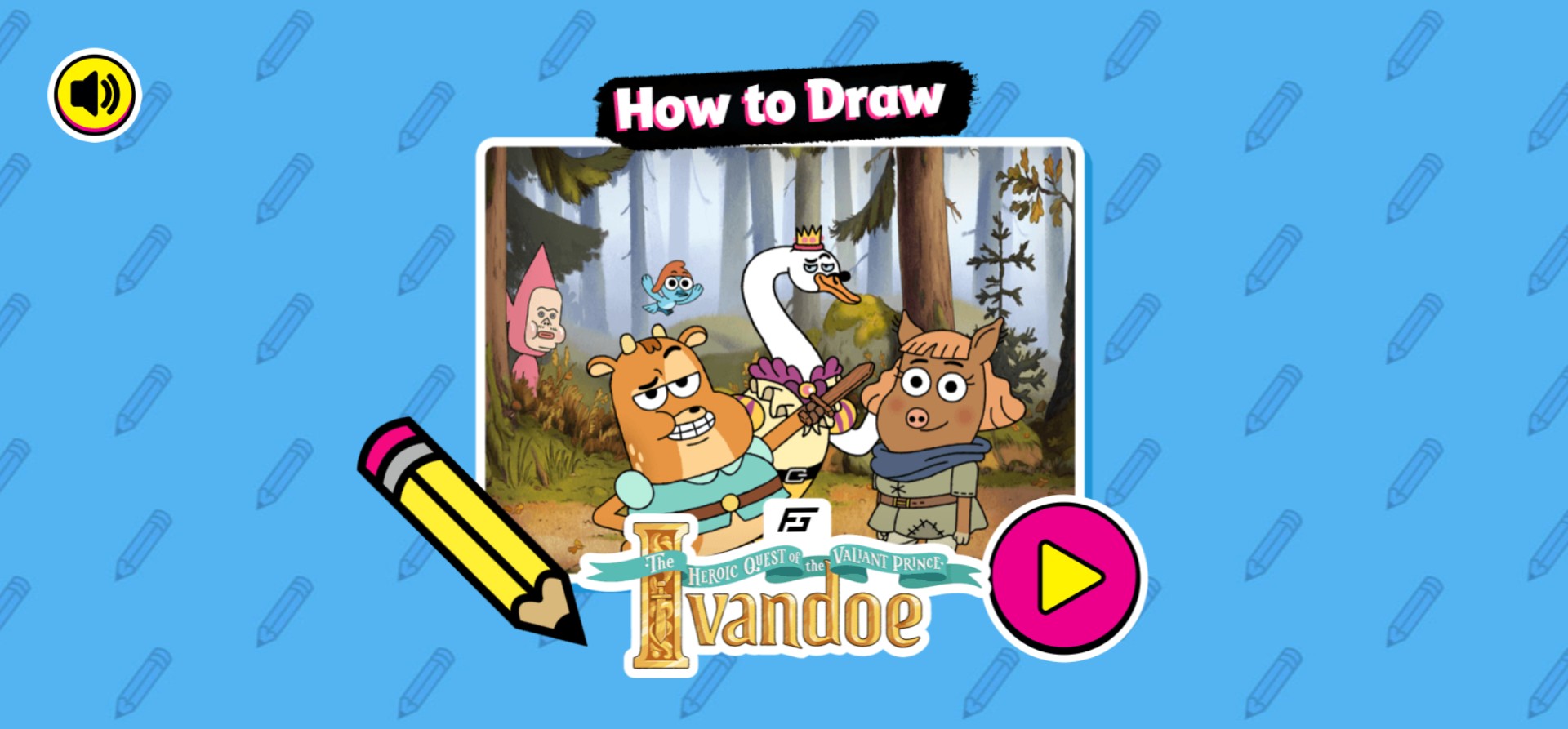 How to Draw Ivandoe - Interactive Cartoon Drawing: Galactic Hero Odyssey