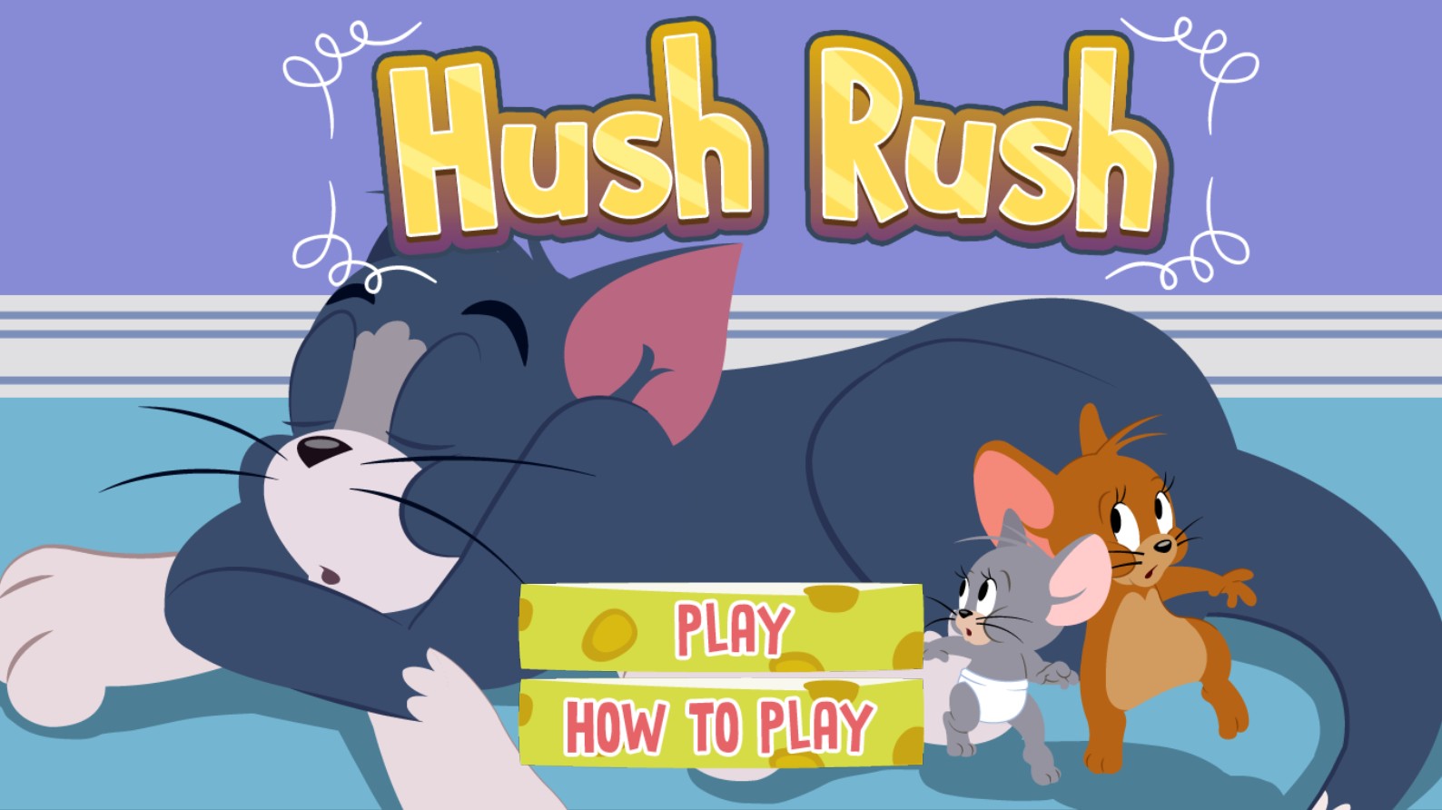 Tom and Jerry Hush Rush: Retro Pixel Adventure
