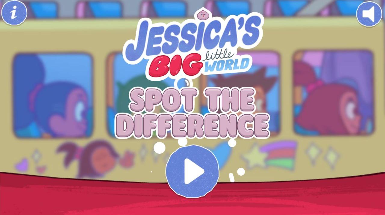 Jessica's Big Little World Spot the Difference - Online Cartoon Network Puzzle: Infinite Action Saga