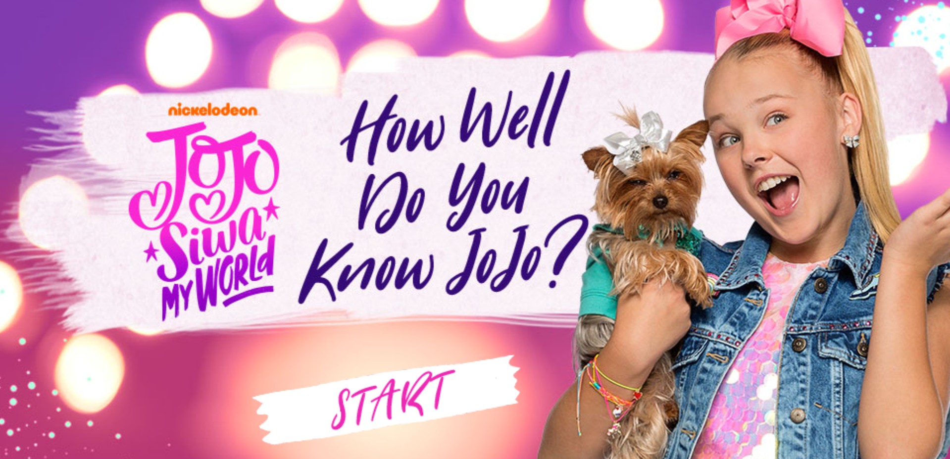 JoJo Siwa My World Quiz - Play Nickelodeon Fan Games Online: The Ancient Power Quest