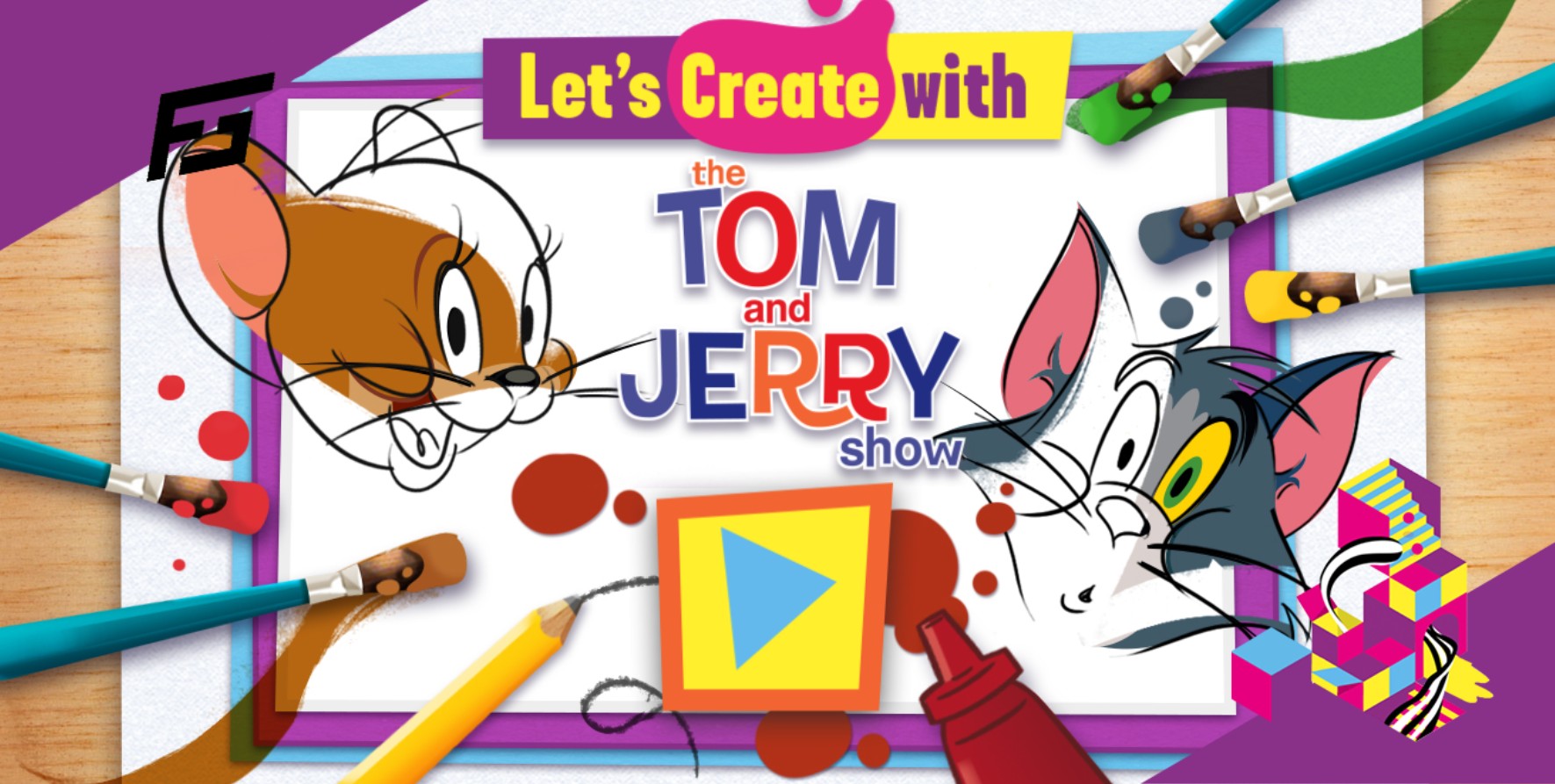 Let's Create with Tom and Jerry - Online Coloring and Art: Mystic Realm Chronicles
