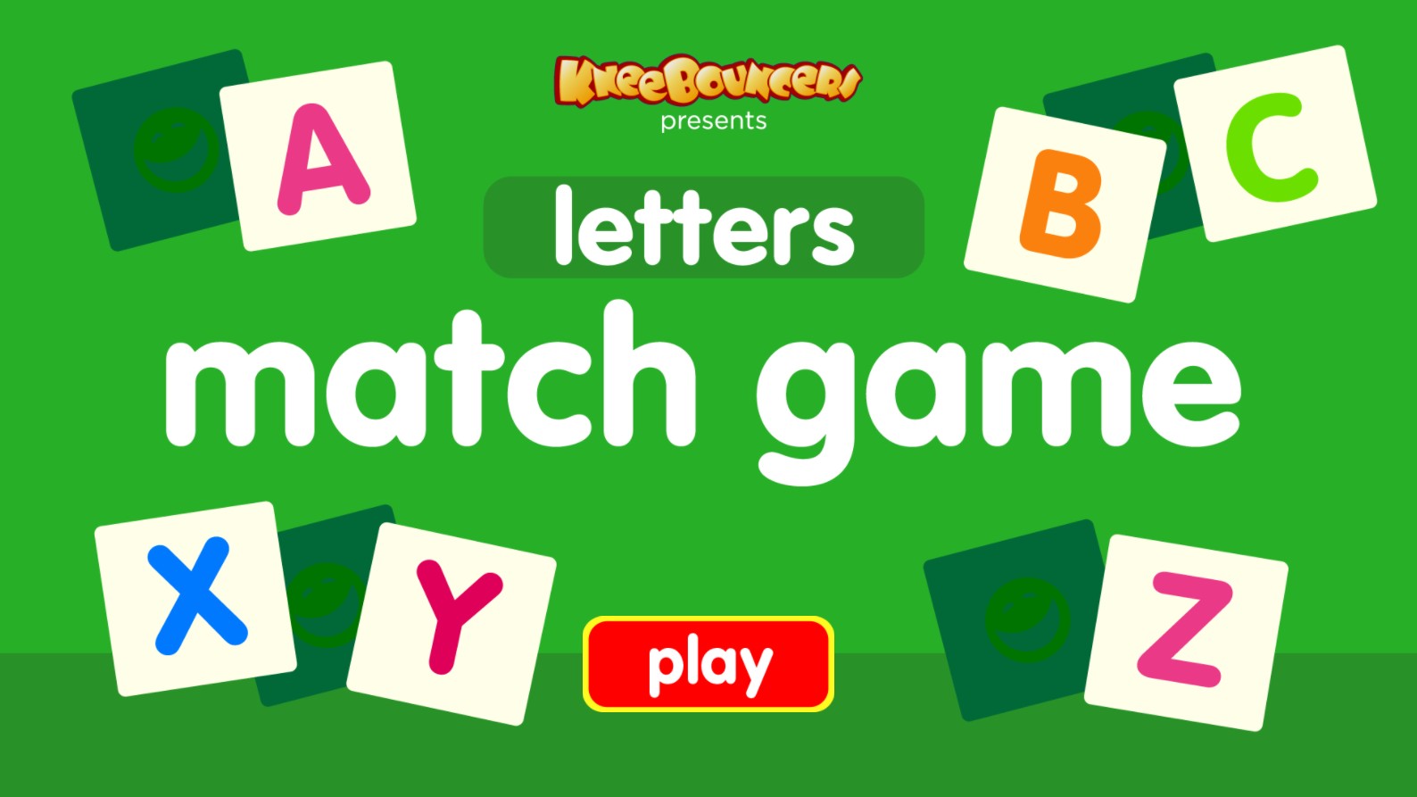 KneeBouncers Letters Match Game Online: Retro Pixel Adventure