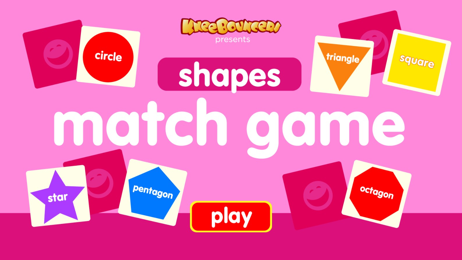Shapes Match Game for Kids - KneeBouncers Educational Fun: Epic Journey Beyond