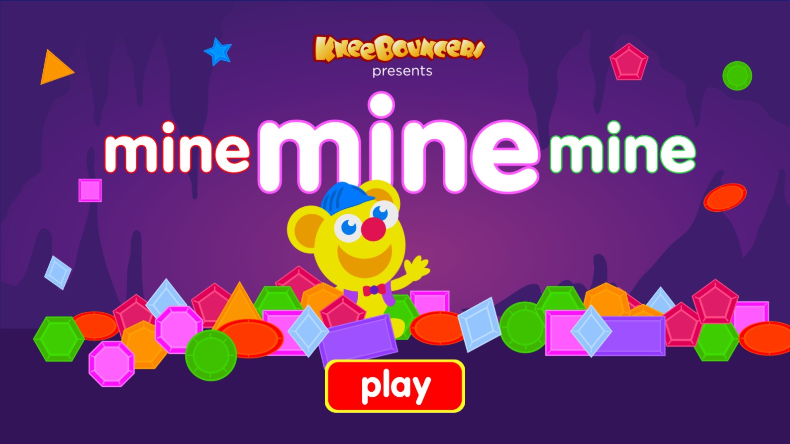 Mine Mine Mine KneeBouncers Kids: Professional Gaming Elite