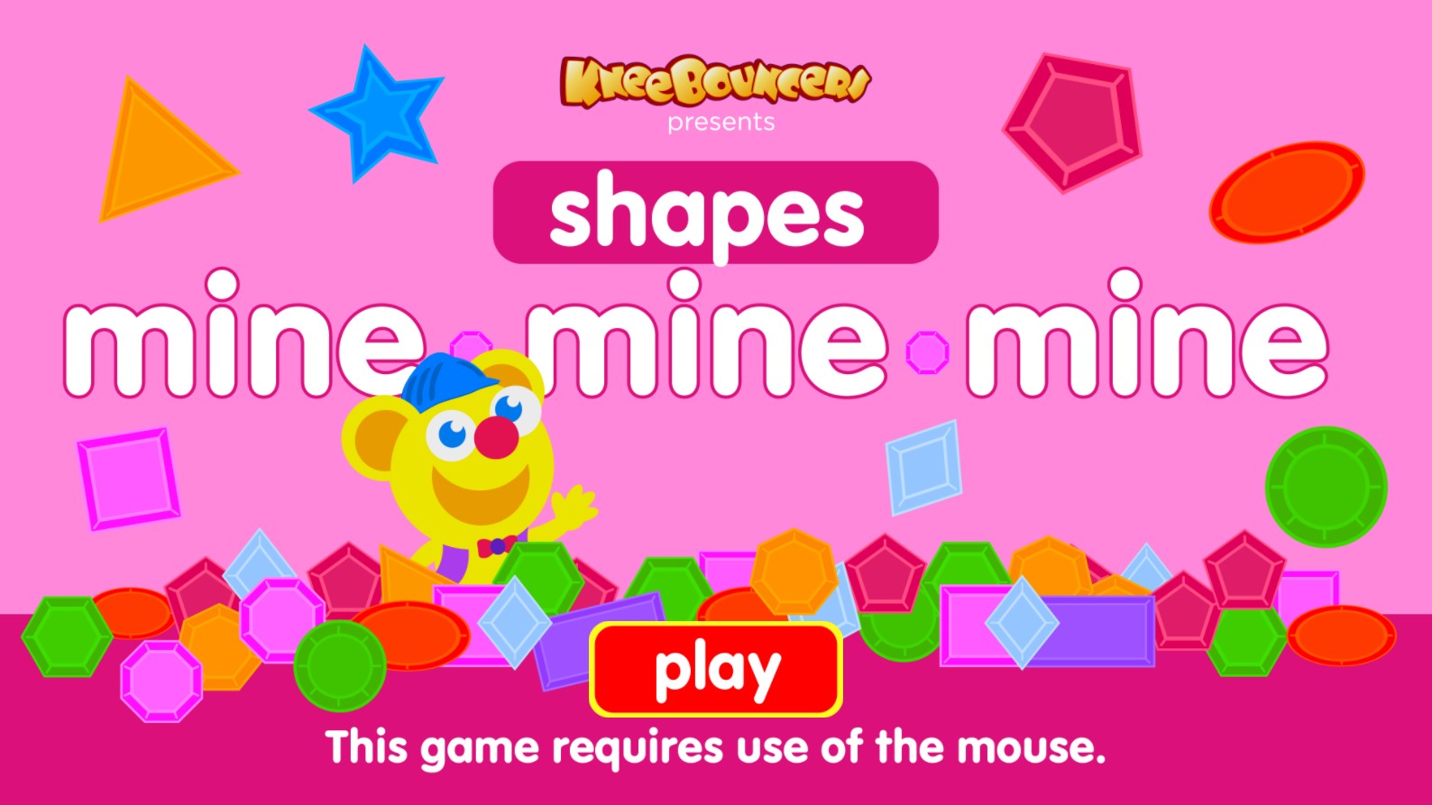 Mine Shapes KneeBouncers Educational: The Ancient Power Quest