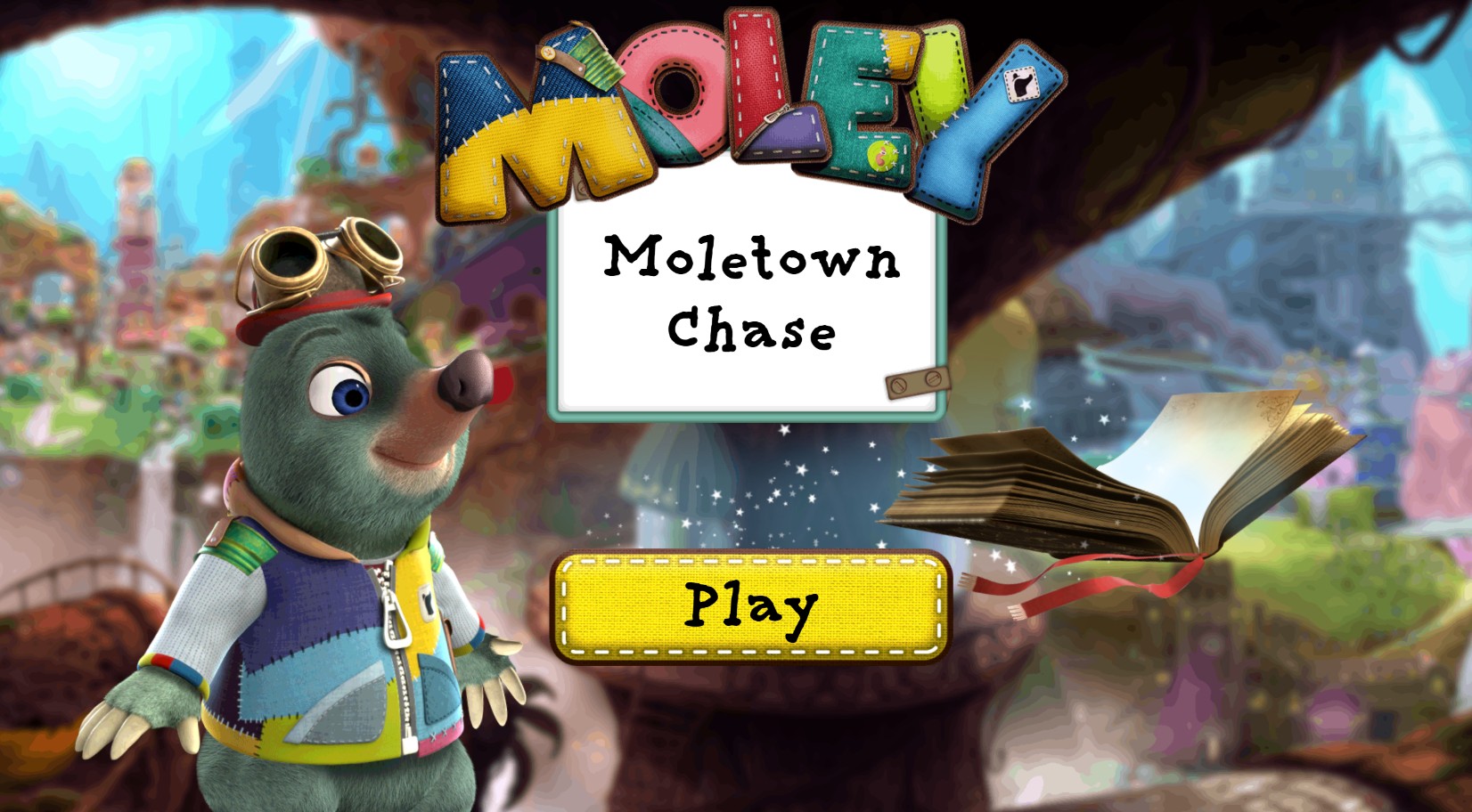 Moley Moletown Chase - Exciting Underground Adventure: Cyber World Adventure