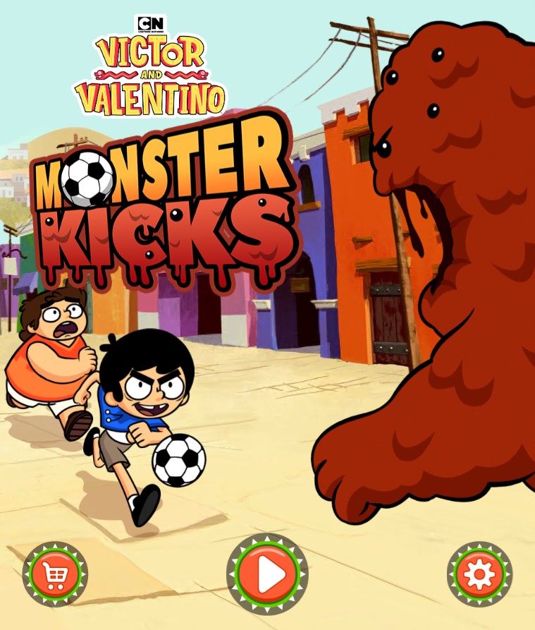 Victor and Valentino Monster Kicks - Cartoon Network Sports: Dynamic Play Experience