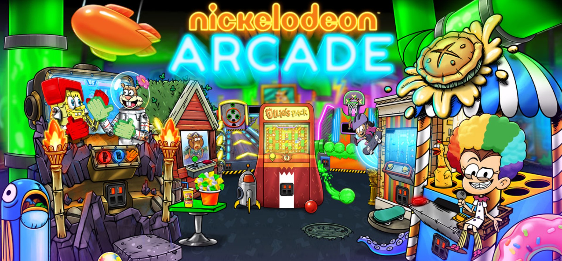Nickelodeon Arcade: The Brave Warrior Legend