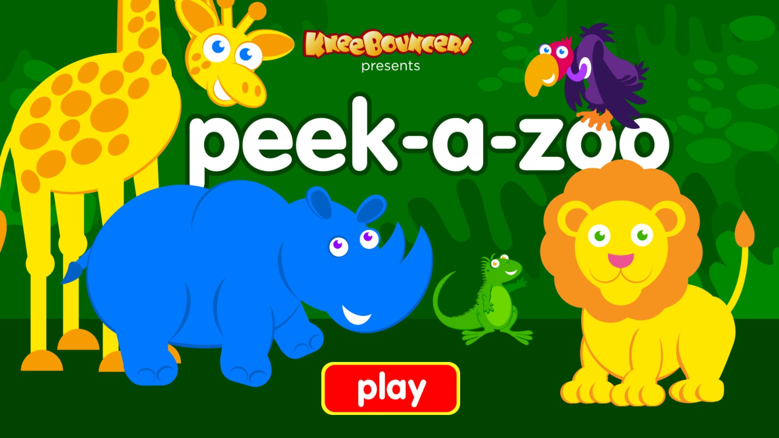 Peek a Zoo KneeBouncers Educational Animal: The Ancient Power Quest
