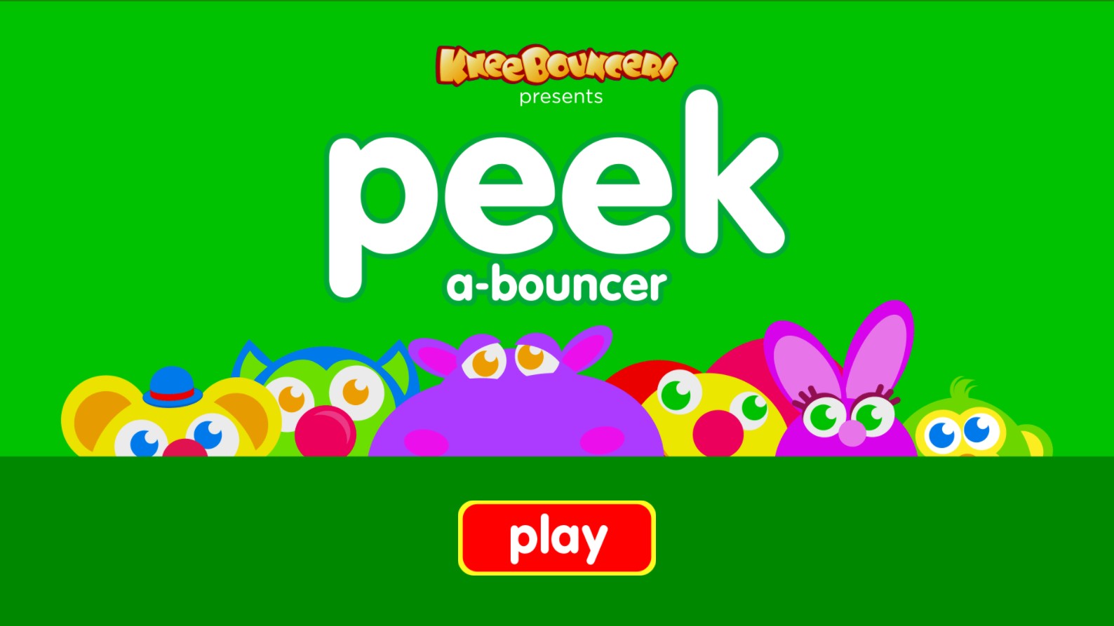 Peek-a-Bouncer KneeBouncers Kids: Super Pro Elite Challenge