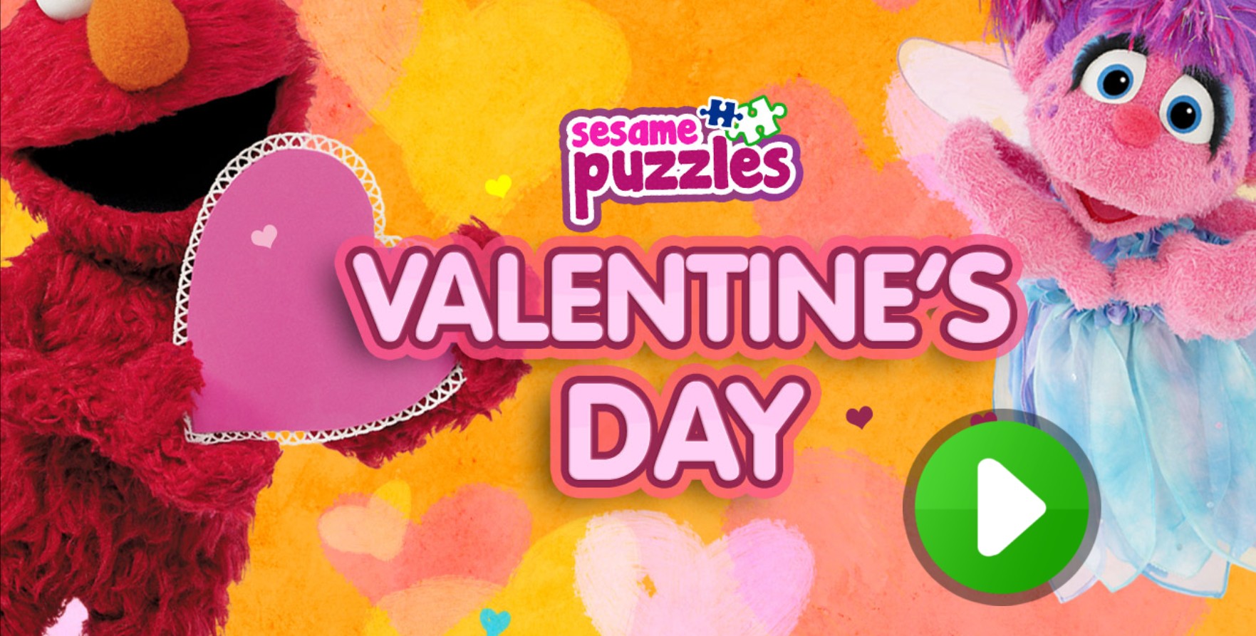 Sesame Street Valentine's Day Jigsaw Puzzle: Master Online Arena