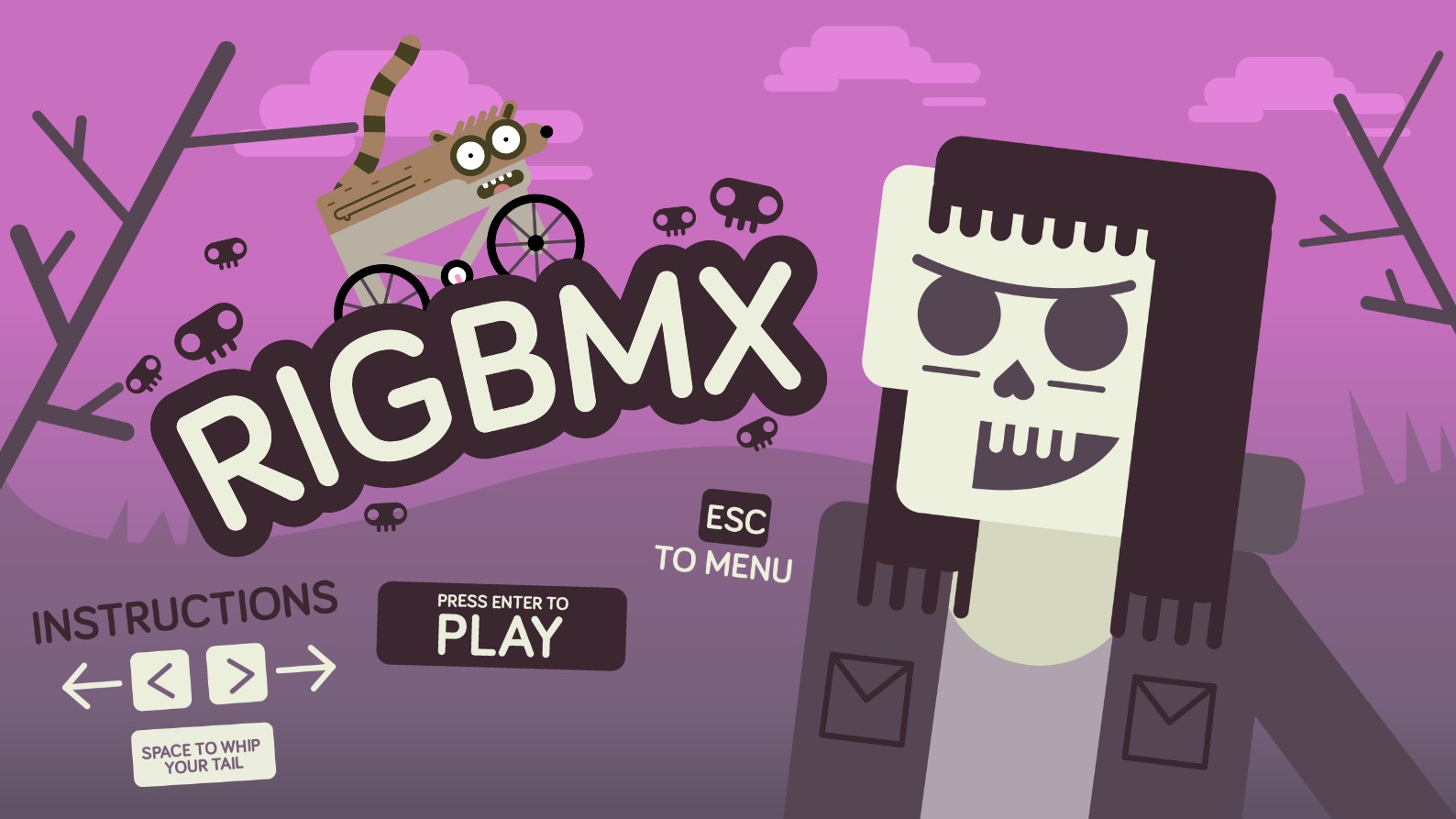Rigby BMX Cartoon Network Adventure: Masterful Skill Challenge