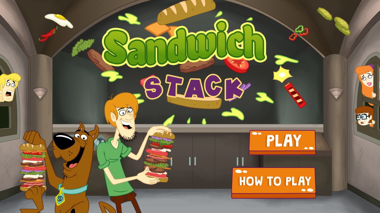Scooby-Doo Sandwich Stack: The Ultimate Fun Zone