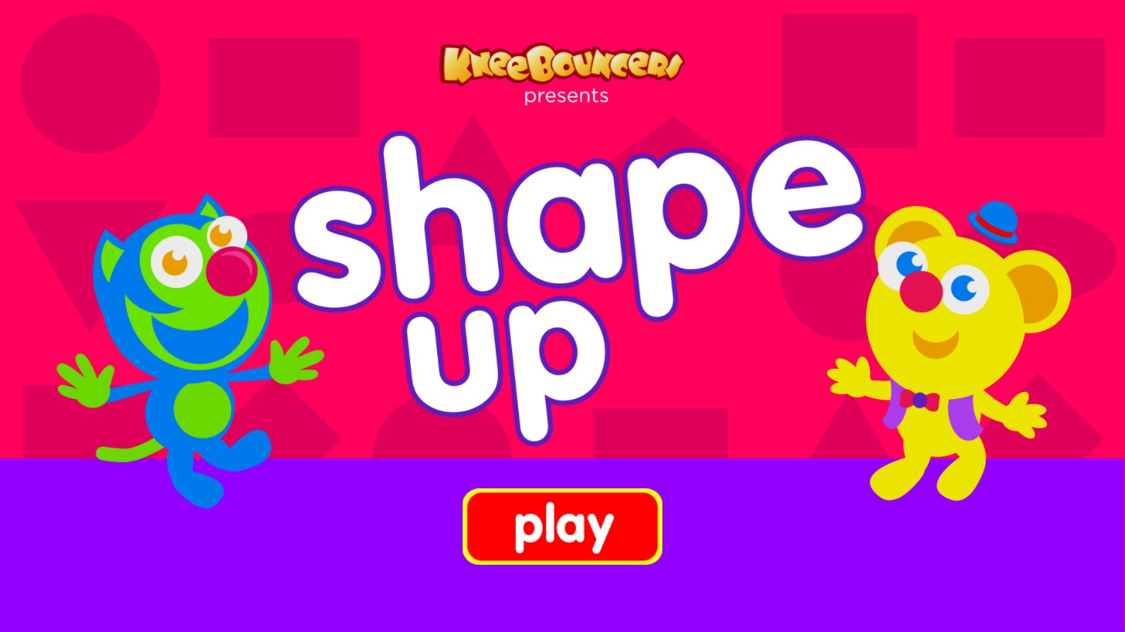 Shape Up KneeBouncers Educational: Dynamic Play Experience