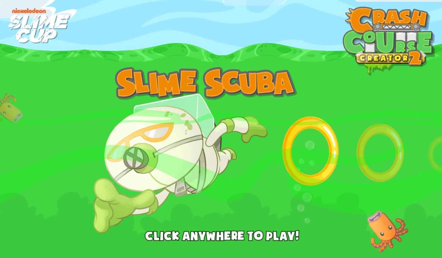Slime Scuba Nickelodeon: Elite Victory Quest