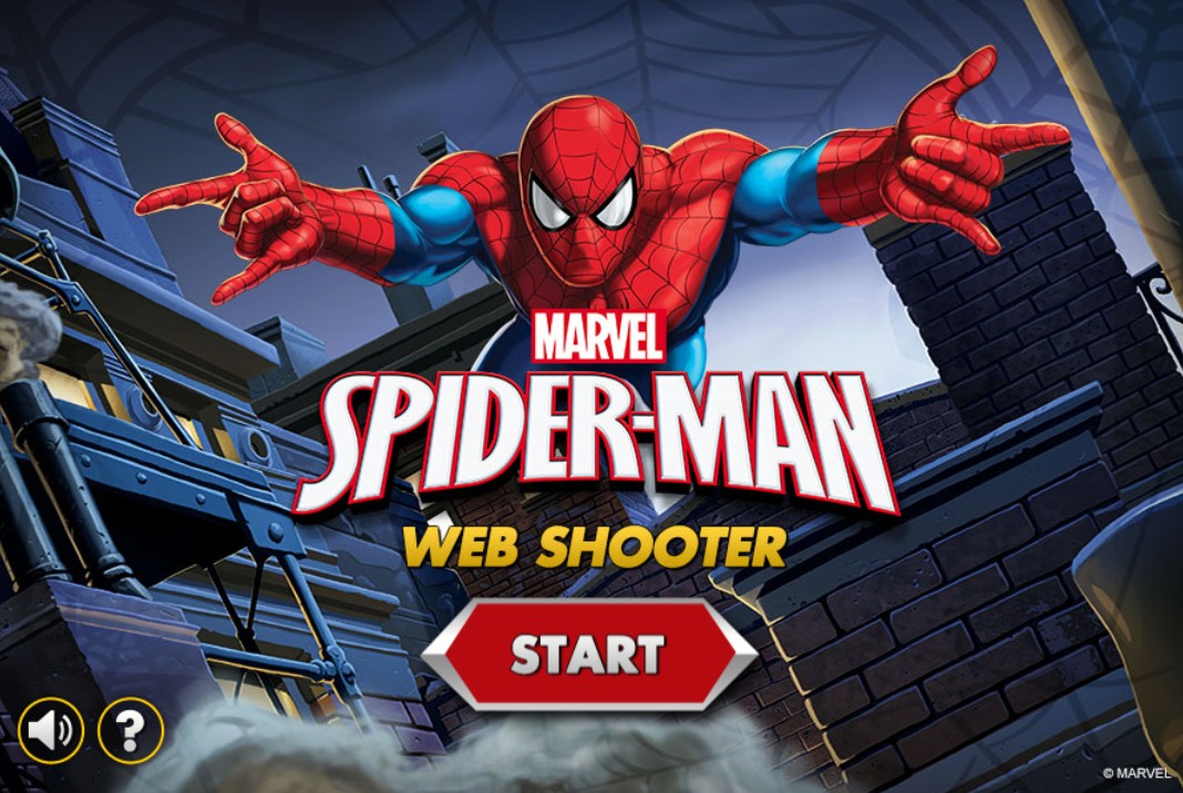 Spider-Man Web Shooter - Play Marvel Action Game Online: Retro Pixel Adventure