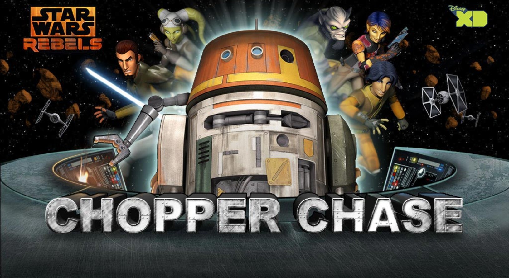 Star Wars Rebels Chopper Chase - Online Space Action: The New Champion Arena