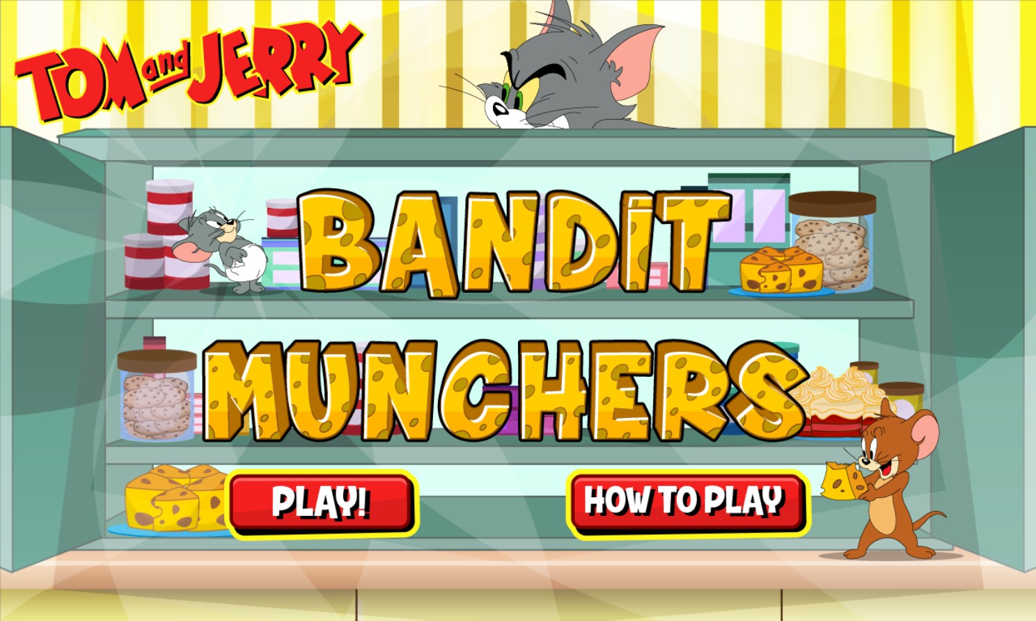 Tom and Jerry Bandit Munchers - Play Free: Epic Journey Beyond