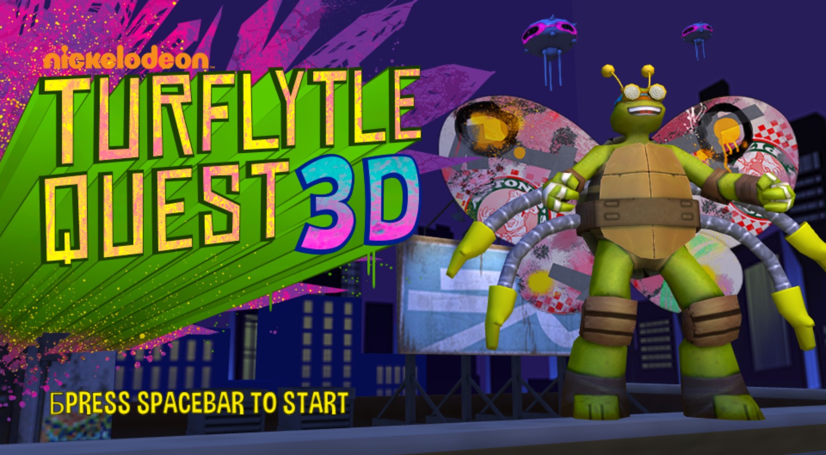 Turflytle Quest 3D Nickelodeon Teenage Mutant Ninja Turtles: Retro Pixel Adventure
