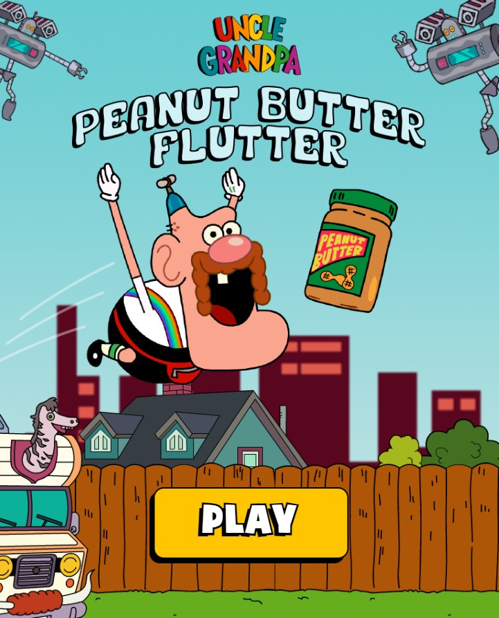 Uncle Grandpa Peanut Butter Flutter - Cartoon Network: Epic Journey Beyond